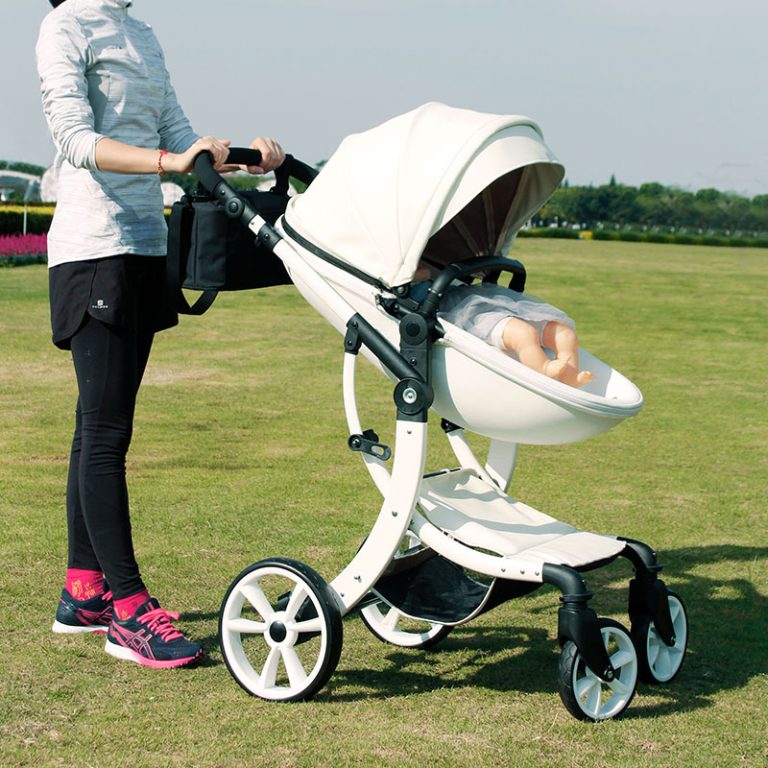 Egg Baby Stroller Custom White Baby Stroller, Luxury & High View ...