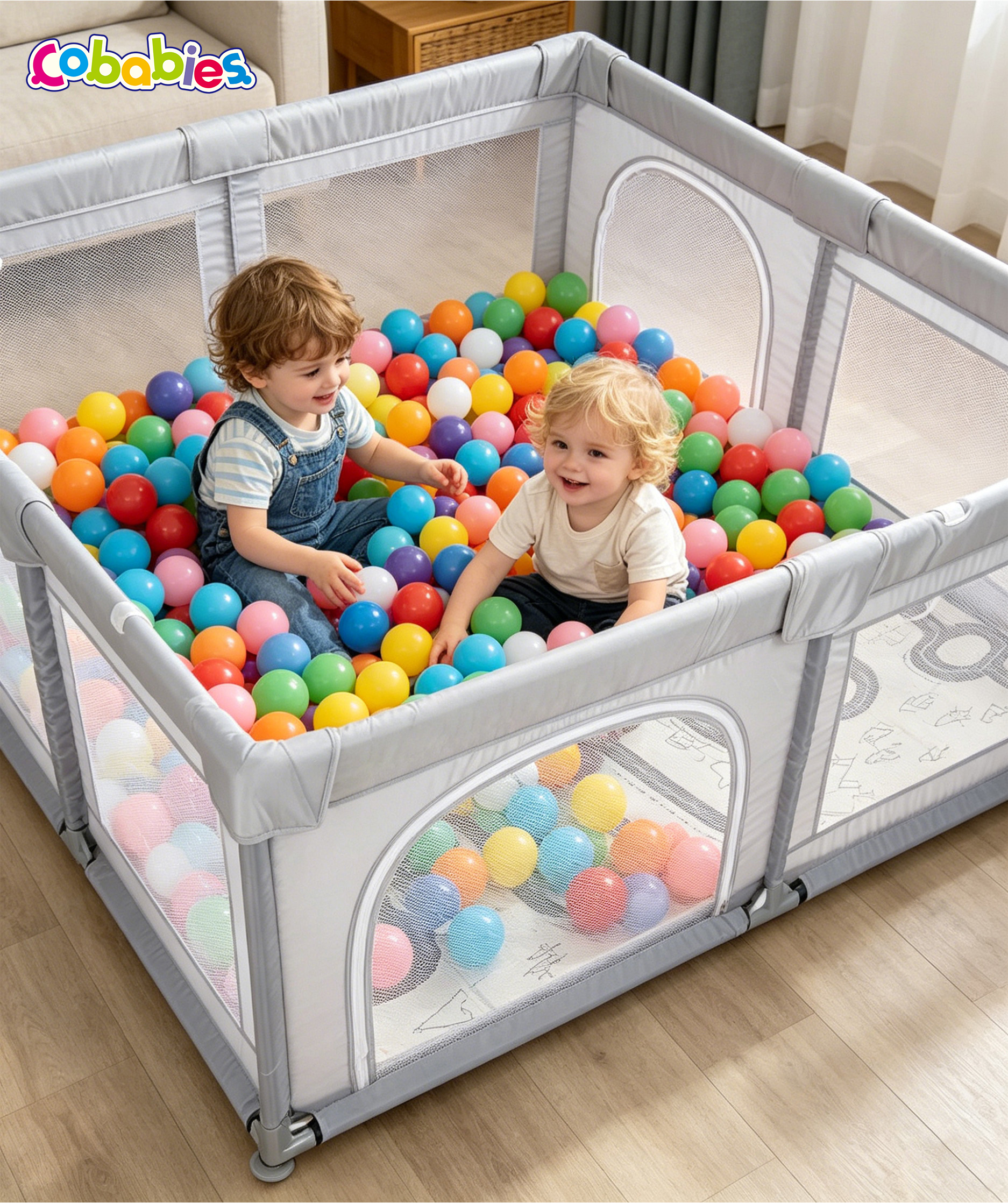 Baby Playpen CB-WL0020GR