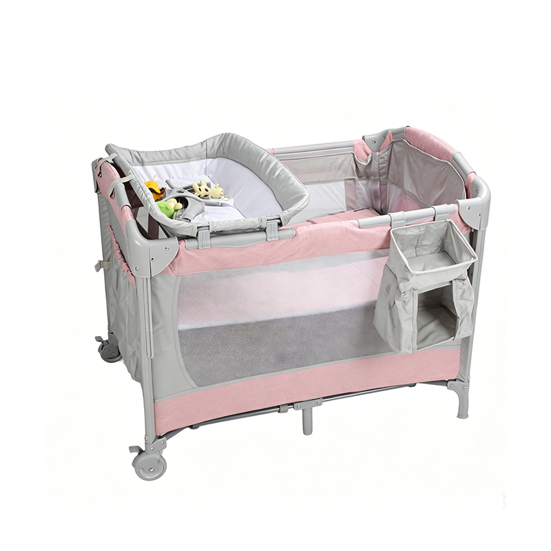 Baby Crib CB-YXC0001-PI Pink - 图片 3