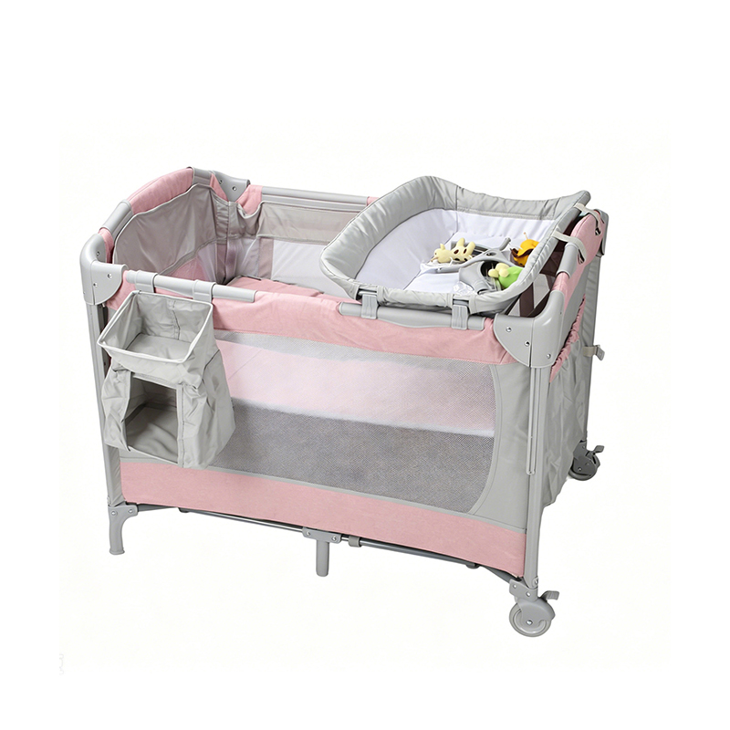 Baby Crib CB-YXC0001-PI Pink - 图片 2