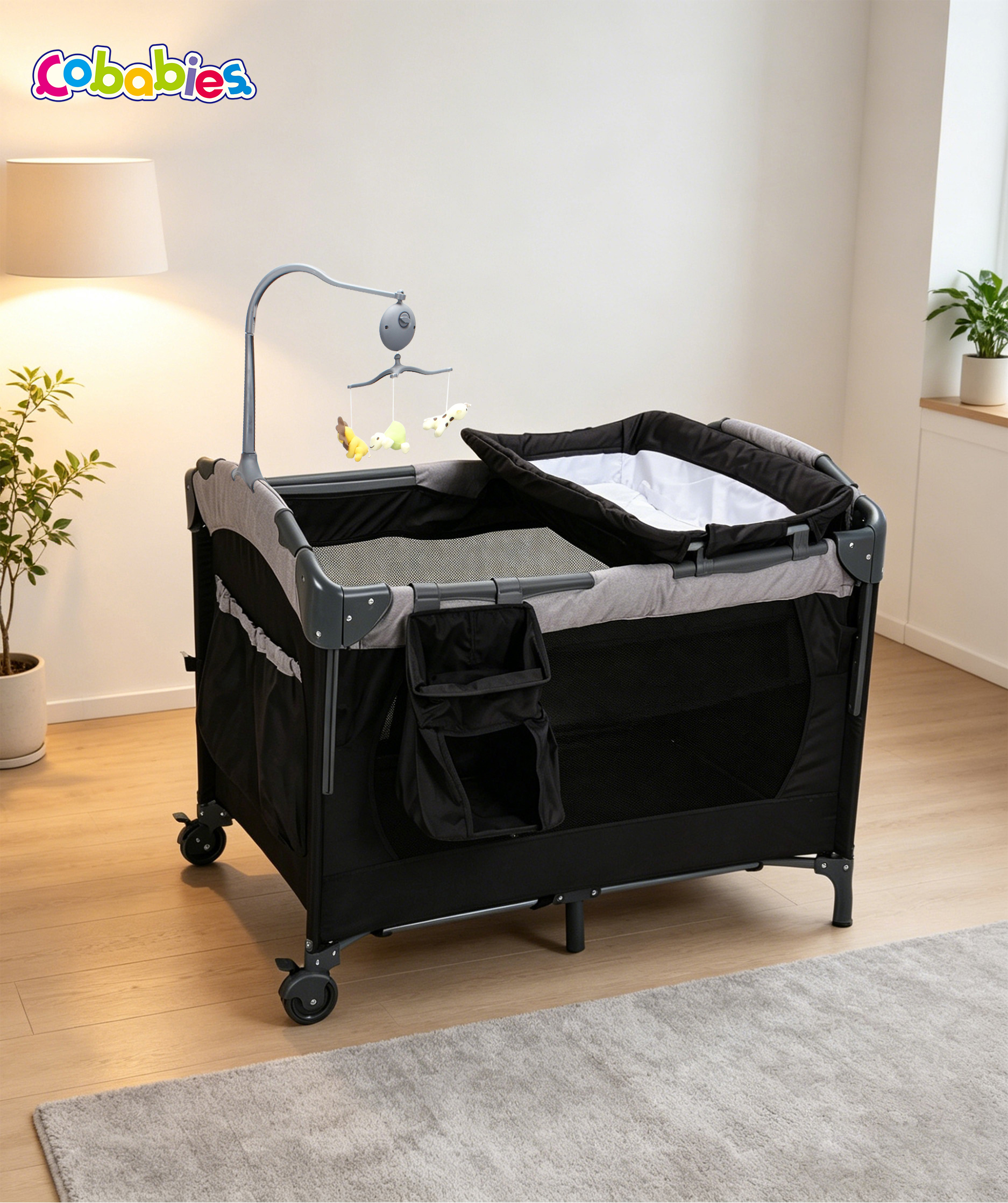 Baby Crib CB-YXC0001-BL