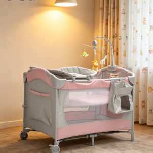 Baby Crib CB-YXC0001-PI Pink